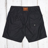 NYLON SURF SHORTS / BLACK