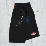 ORGANIC COTTON SURF SHORTS / BLACK