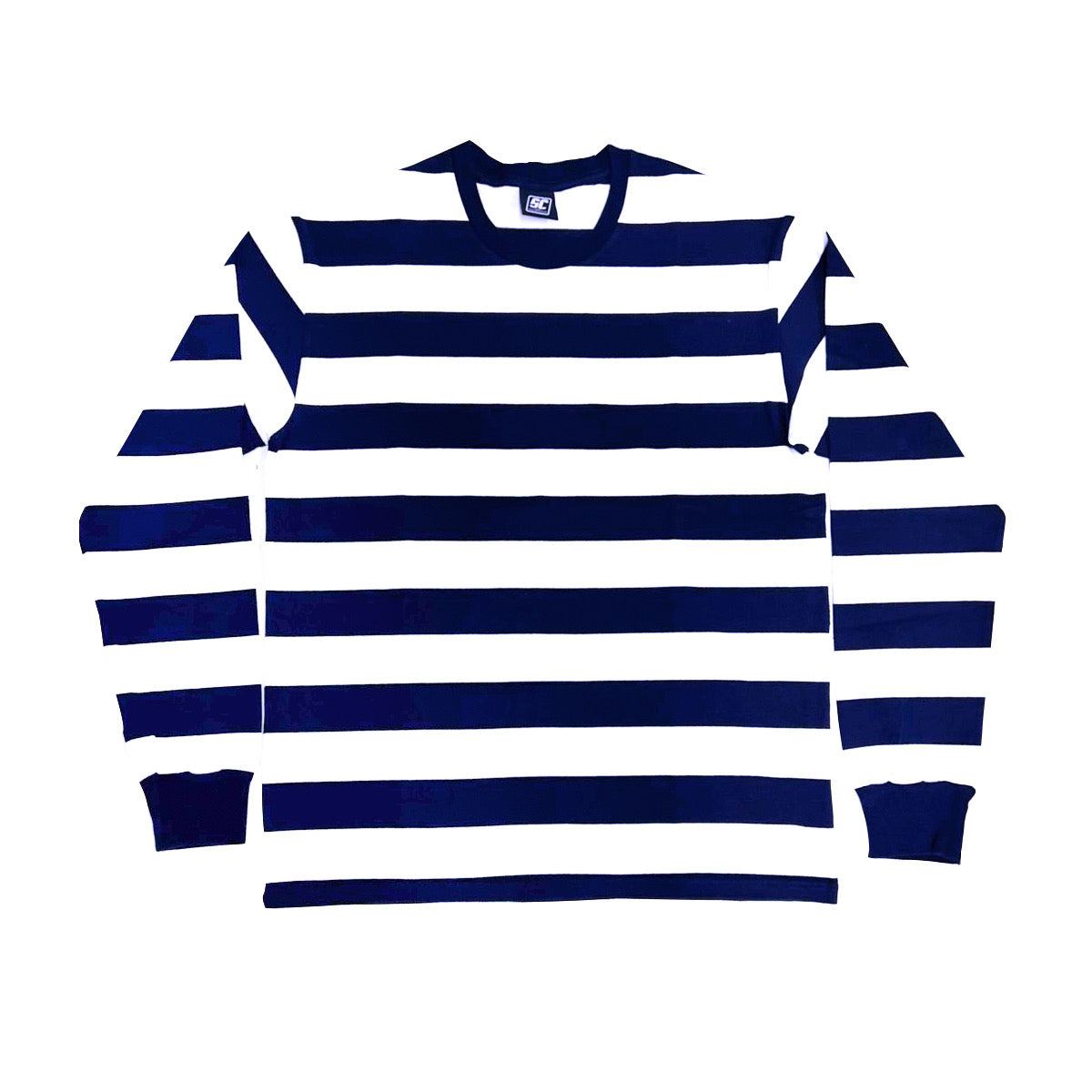 クーポンあるうちに！Boder T-Shirt (NAVY × WHITE) | neumi.it