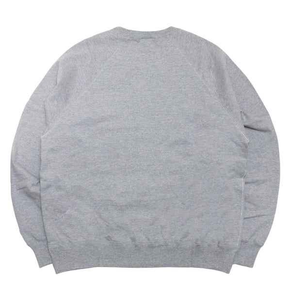 CREW NECK（TYLER WARREN LOGO）/ TOP GRAY