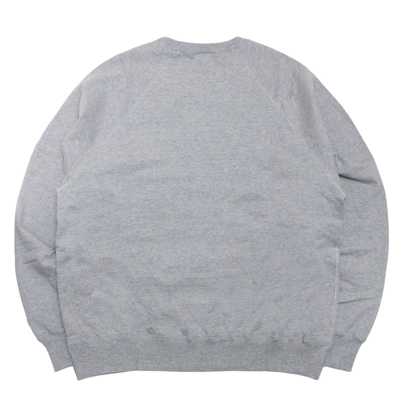 CREW NECK（TYLER WARREN LOGO）/ TOP GRAY