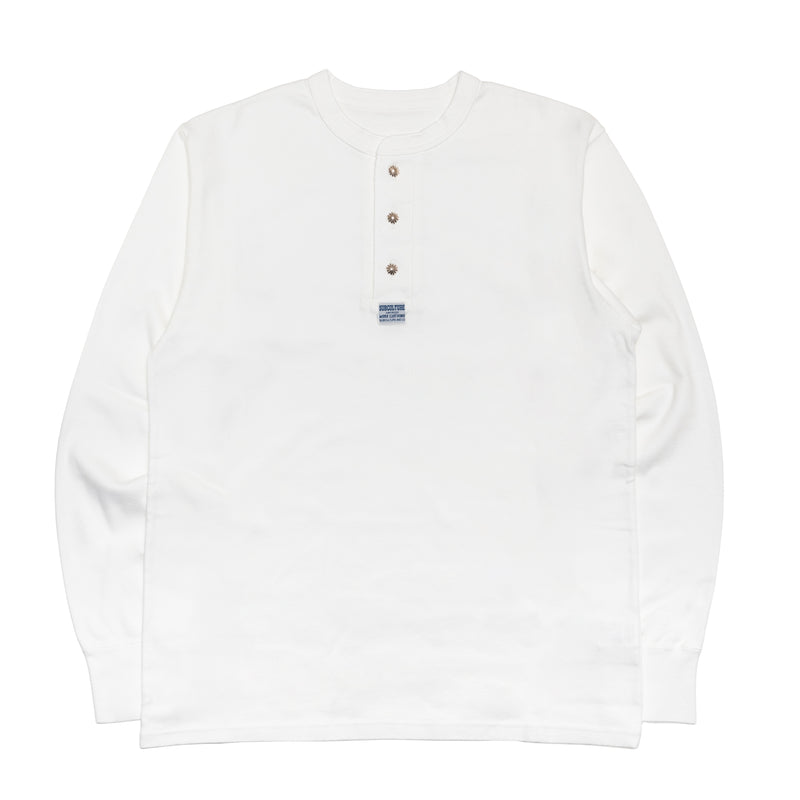 subcultureヘンリーネックロンT3CONCHO SV925キムタク HENLEYNECK LONG SLEEVE T-SHIRT （CONCHO SV925） / WHITE – SC WEB STORE