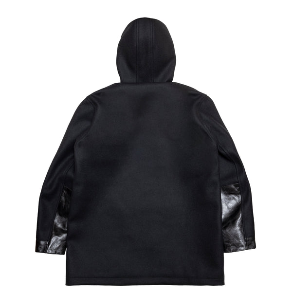 WOOL MARINE PARKA / BLACK