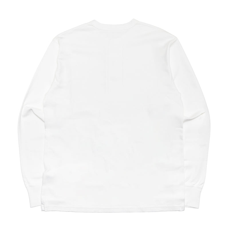 HENLEYNECK LONG SLEEVE T-SHIRT （CONCHO SV925） / WHITE – SC WEB STORE