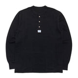 HENLEYNECK LONG SLEEVE T-SHIRT （CONCHO SV925） / BLACK