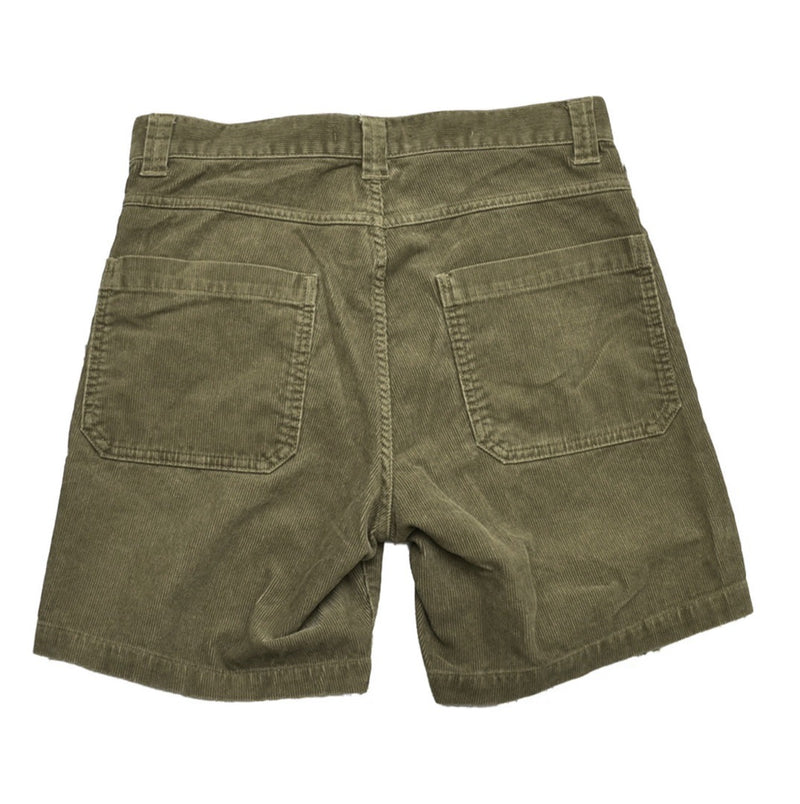 CORDUROY SHORTS/OLIVE