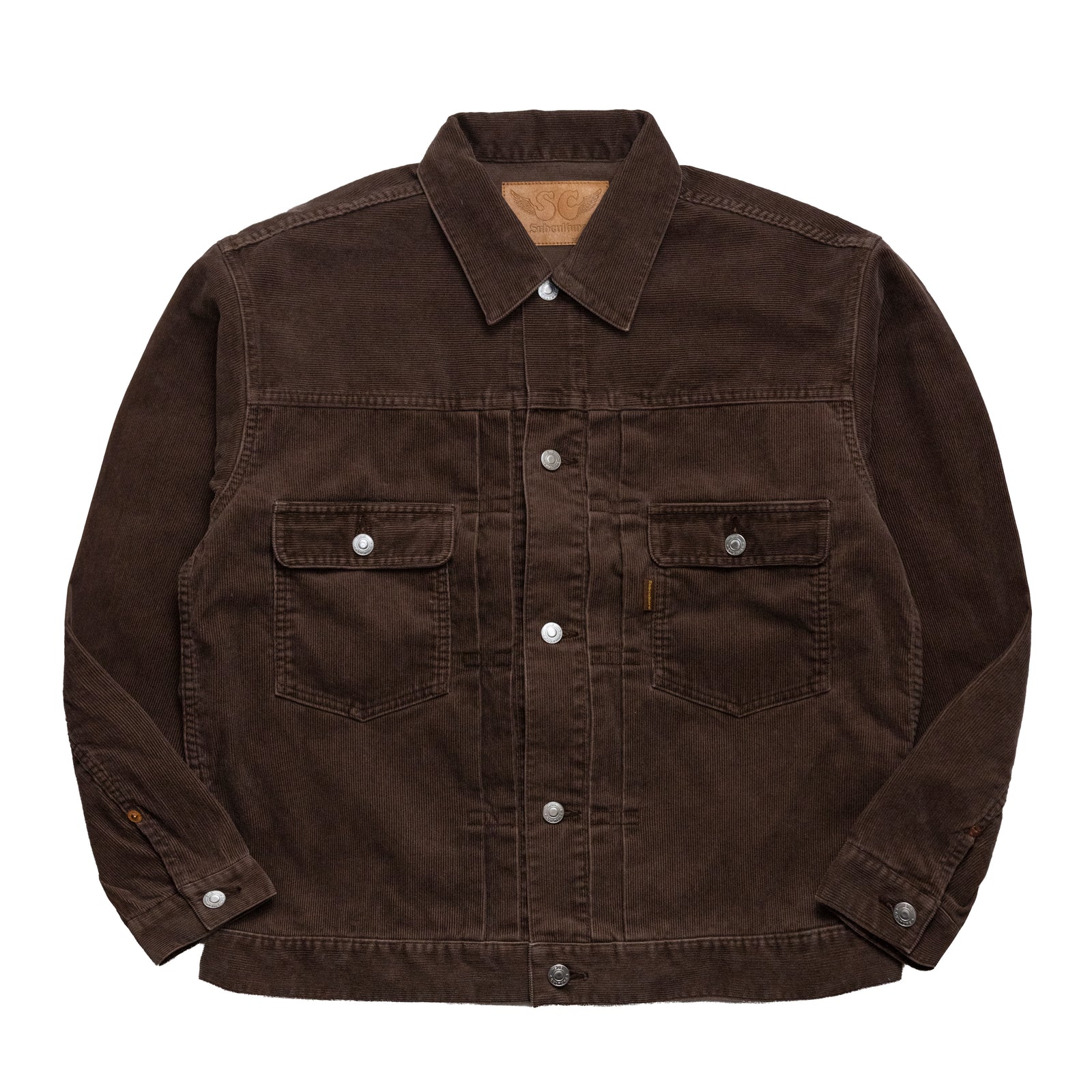 BIO-FINISHED CORDUROY S07XX JACKET / BROWN(SILVER EDITION