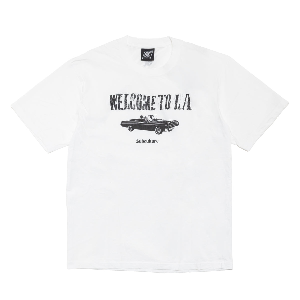 サイズ1 subculture Tシャツ 白 初期 SC-SubCulture-/SCロゴ T-SHIRT(WHITE) サブカルチャー