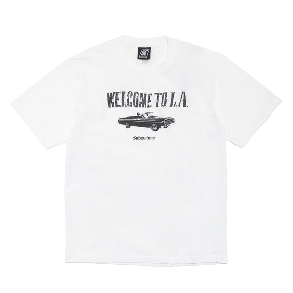 WELCOME TO LA T-SHIRT / WHITE – SC WEB STORE WELCOME TO LA T-SHIRT / WHITE – SC WEB STORE