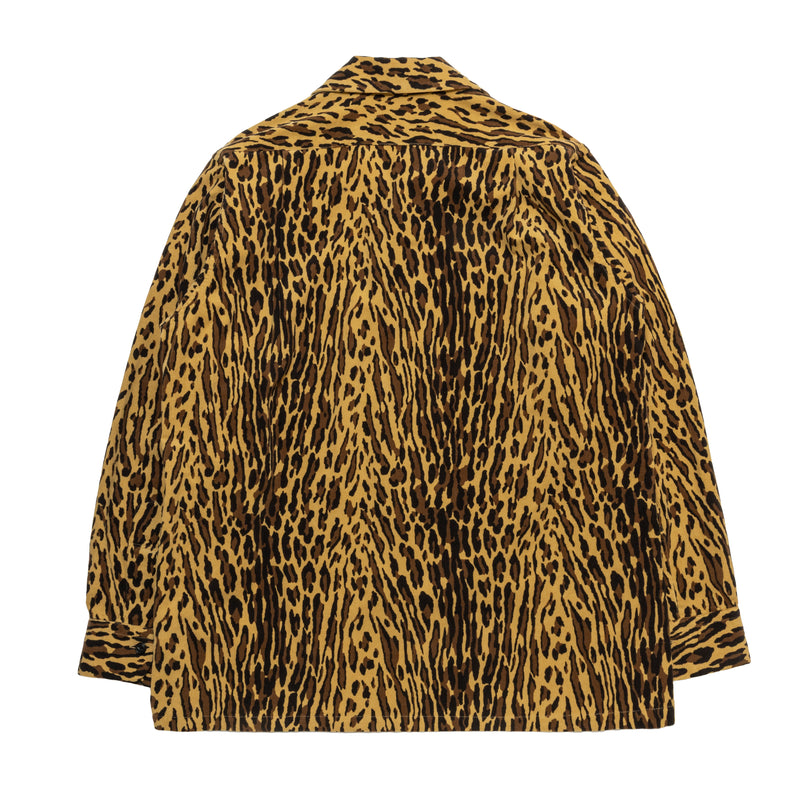 LEOPARD CORDUROY SHIRT / MULTI – SC WEB STORE