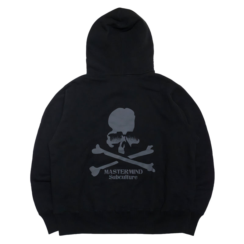 SUBCULTURE × MASTERMIND WORLD HOODIE / BLACK