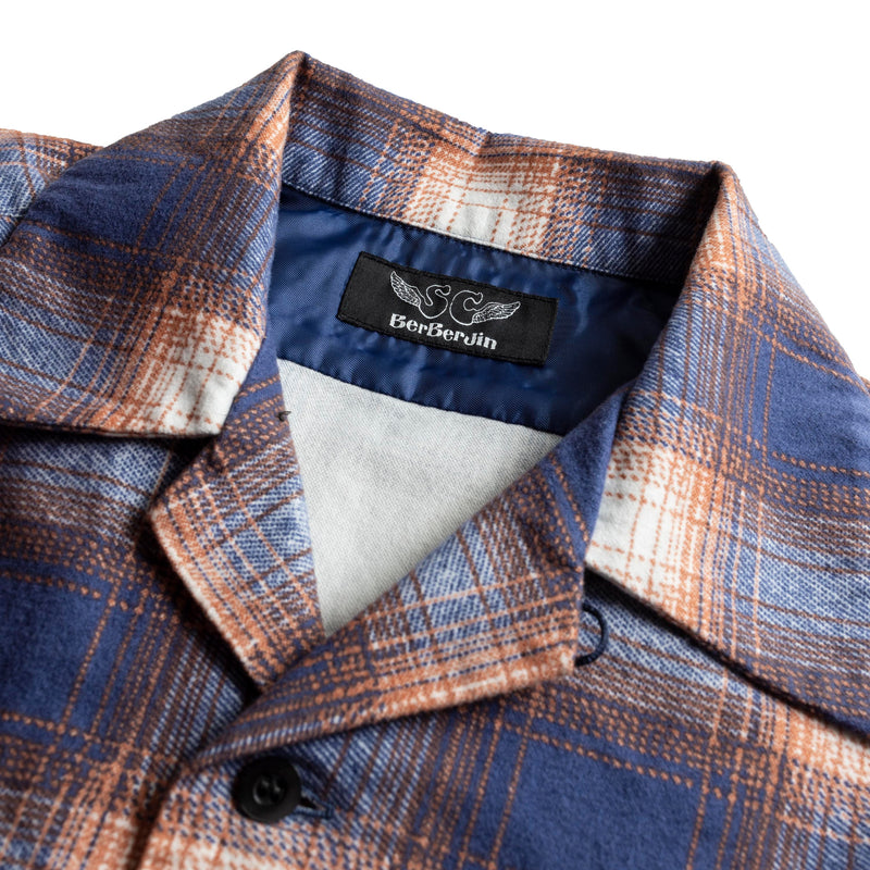 トップス Subculture x BerBerJin COTTON CHECKSHIRT BERBERJIN × SC SUBCULTURE PRINT CHECK SHIRT – SC WEB STORE
