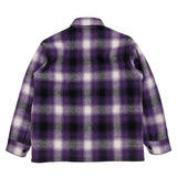 OMBRE CHECK JACKET / PURPLE CHECK