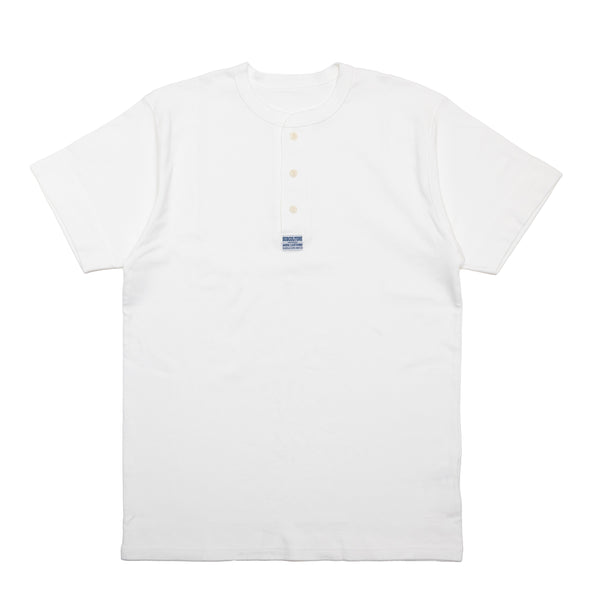 HENLEYNECK T-SHIRT / WHITE – SC WEB STORE