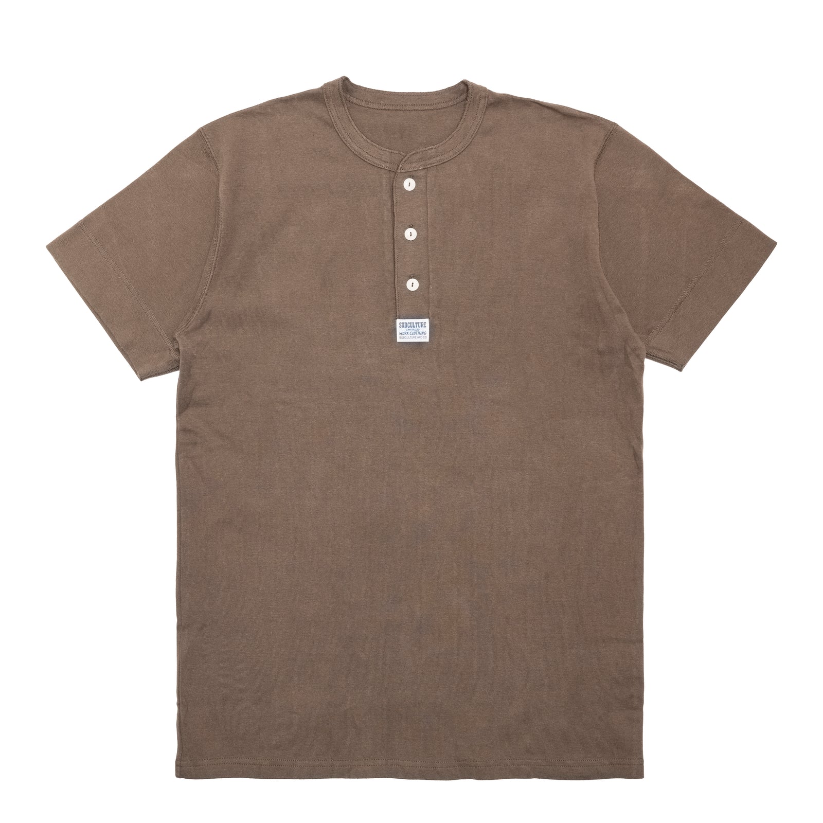 SC subculture　サブカルチャー　ヘンリーネックシャツ Tシャツ　３ 47A1870_1600x.jpg?v=1750060864