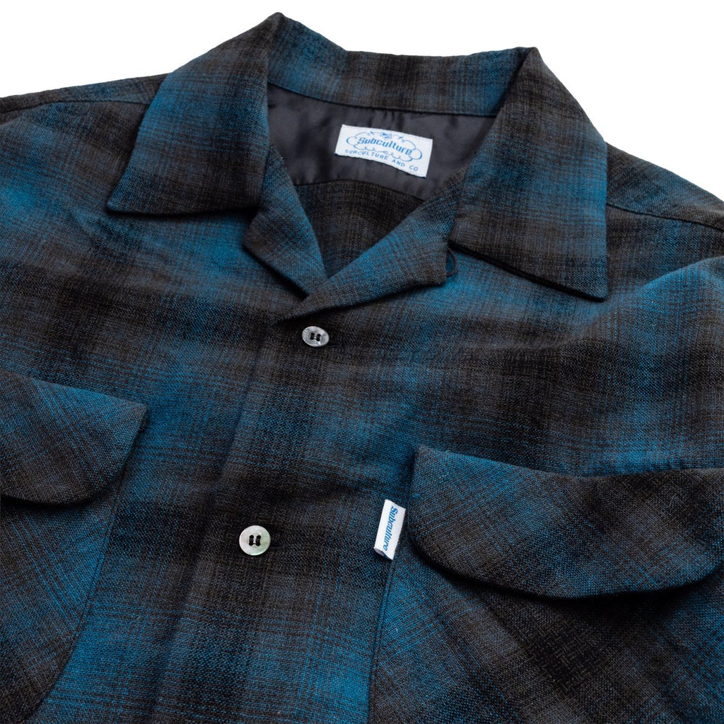1ST ANNIVERSARY “ARCHIVE” WASHABLE WOOL OMBRE CHECK SHIRT – SC WEB STORE