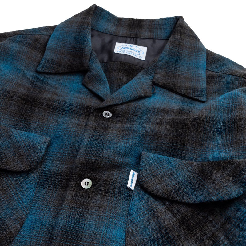 1ST ANNIVERSARY “ARCHIVE” WASHABLE WOOL OMBRE CHECK SHIRT – SC WEB