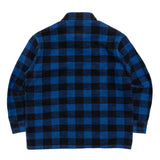 HEAVY BUFFALO CHECK JACKET / BLUE CHECK