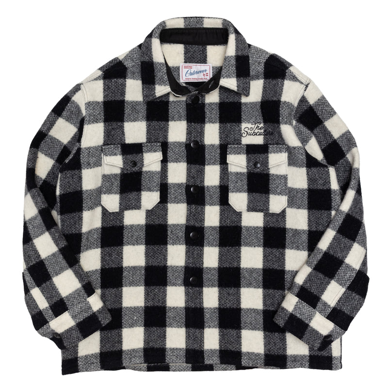 BUFFALO CHECK JACKET（POCKET TYPE) / WHITE CHECK – SC WEB STORE