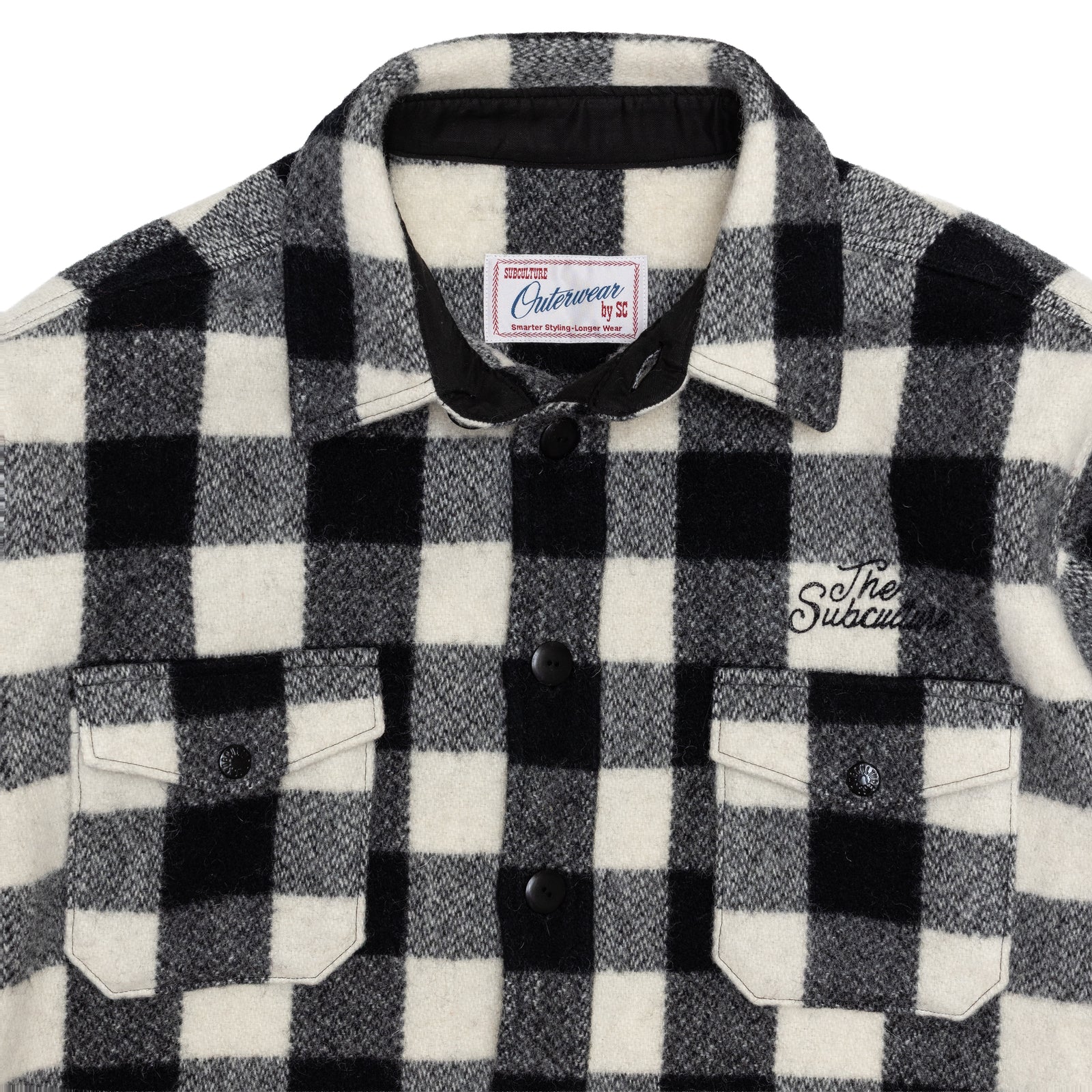 S*n様 【新品】SUBCULTURE BUFFALO CHECK JACKET BUFFALO CHECK JACKET（POCKET TYPE) / WHITE CHECK – SC WEB STORE