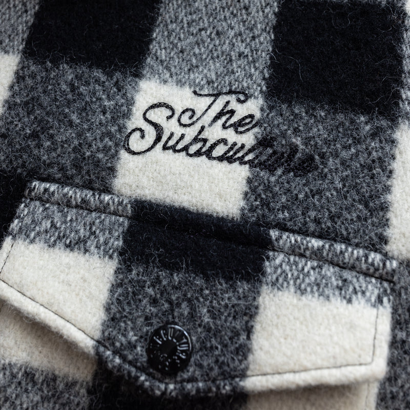 BUFFALO CHECK JACKET（POCKET TYPE) / WHITE CHECK – SC WEB STORE