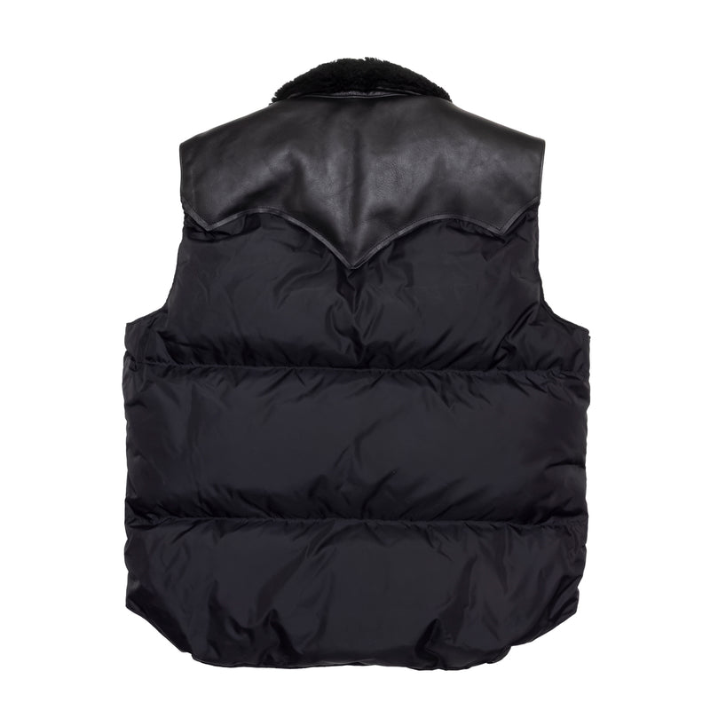 ROCKY MOUNTAIN FEATHERBED × SUBCULTURE/CHRISTY VEST - SILVER SNAP LIMITED EDITION/BLACK