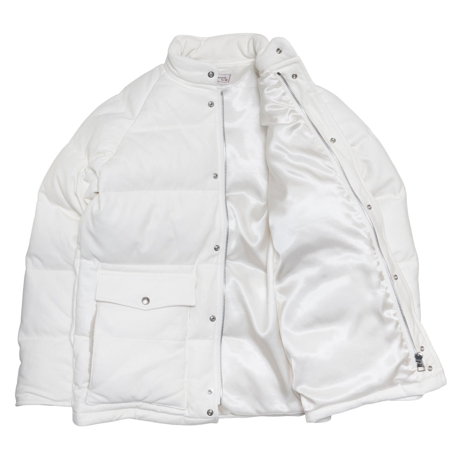 DEERSKIN LEATHER DOWN / WHITE – SC WEB STORE