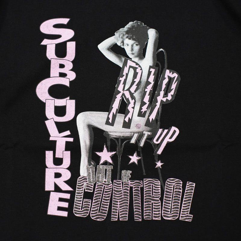 OUT OF CONTROL T-SHIRT / BLACK