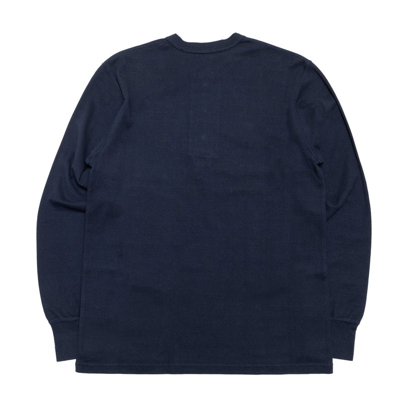HENLEYNECK LONG SLEEVE T-SHIRT （CONCHO SV925） / NAVY – SC WEB STORE