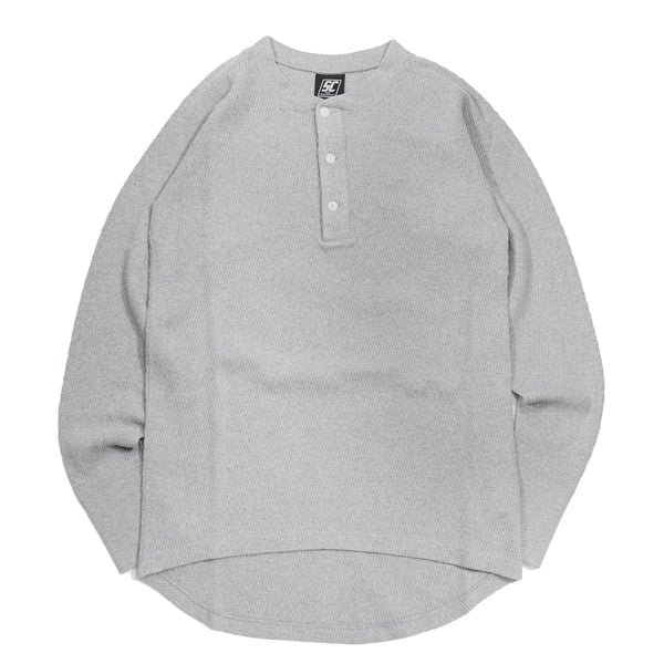 THERMALHENLEYNECK LONGSLEEVE T-SHIRT / GRAY – SC WEB STORE