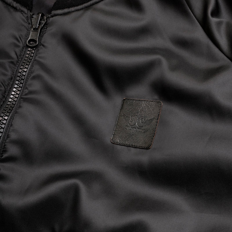 FIELD-MA1 REVERSIBLE JACKET / BLACK CAMO – SC WEB STORE