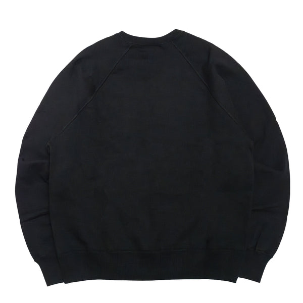 CREW NECK（TYLER WARREN LOGO）/ BLACK