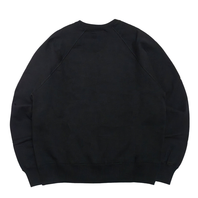 CREW NECK（TYLER WARREN LOGO）/ BLACK