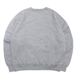 CREW NECK（SUBCULTURE CRACK PRINT）/ TOP GRAY