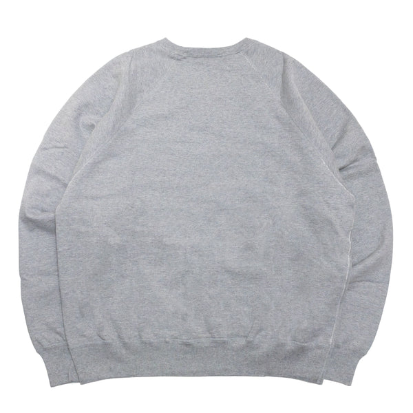 CREW NECK（SUBCULTURE CRACK PRINT）/ TOP GRAY