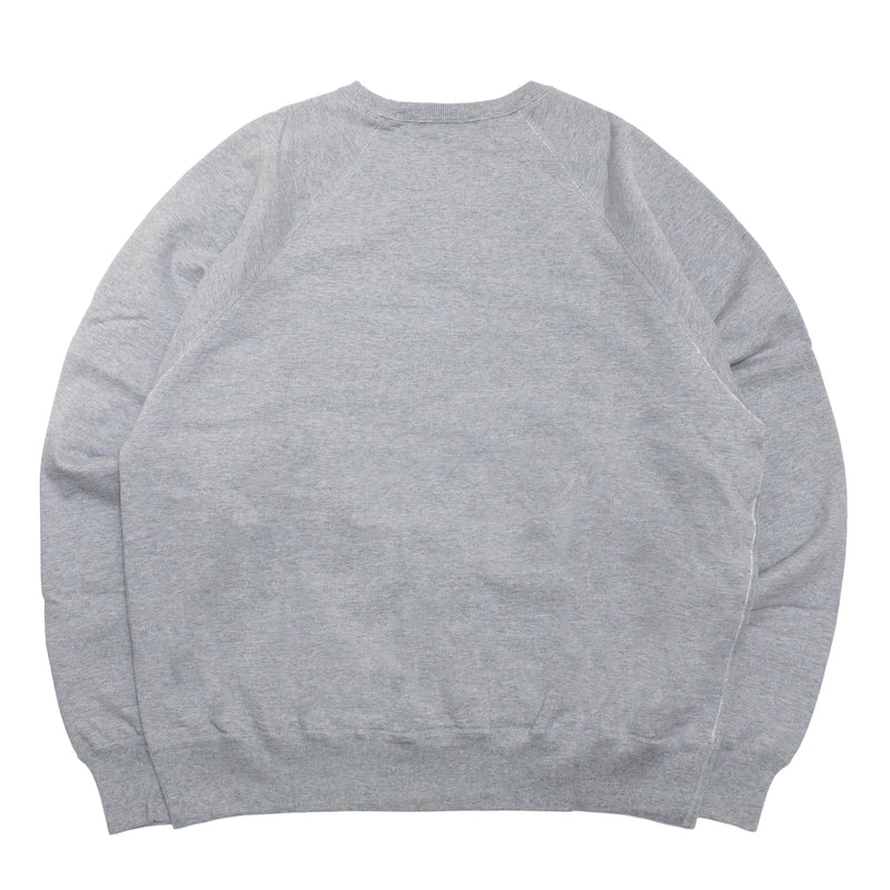 CREW NECK（SUBCULTURE CRACK PRINT）/ TOP GRAY