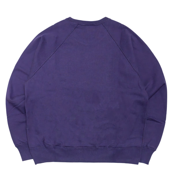 CREW NECK（SUBCULTURE CRACK PRINT）/ PURPLE