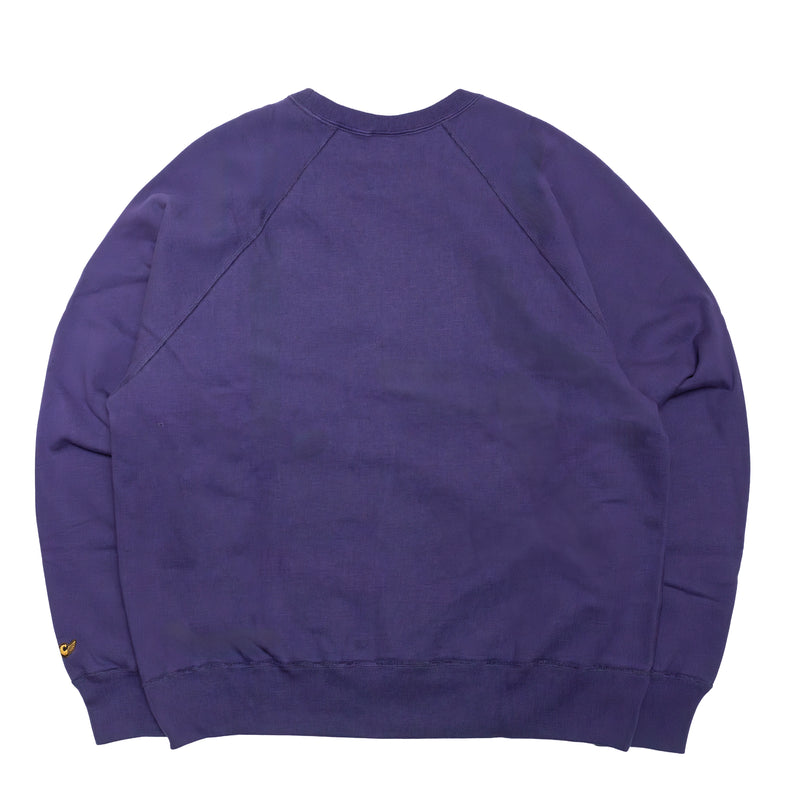 CREW NECK（TYLER WARREN LOGO）/ PURPLE
