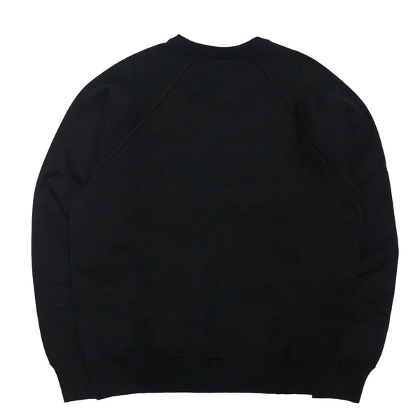 CREW NECK（SUBCULTURE CRACK PRINT）/ BLACK