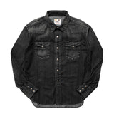 SKULLTAG BLACKDENIM WESTERN SHIRT （CONCHOSV925）