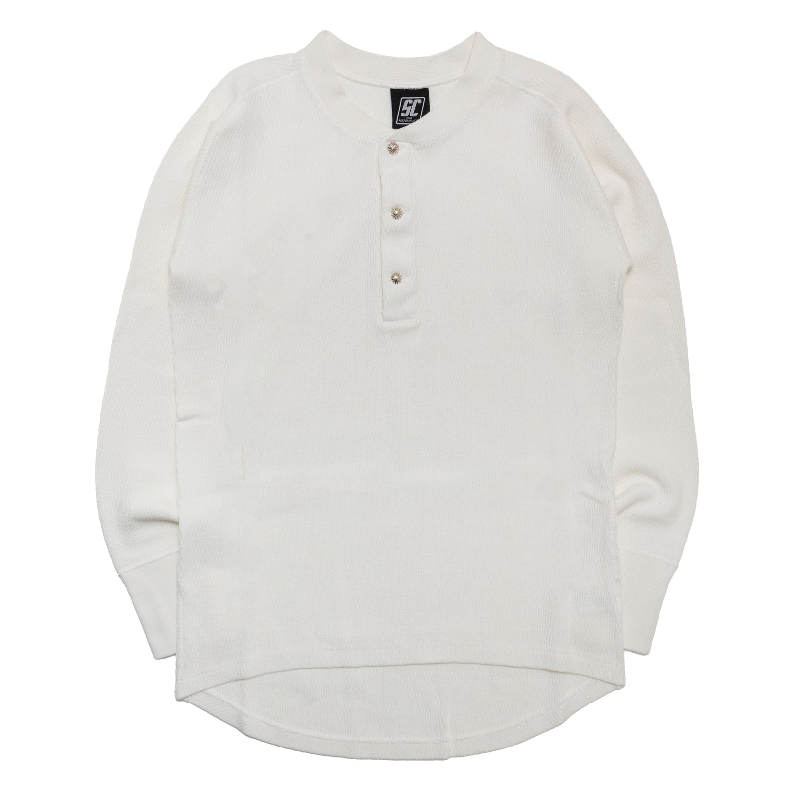 THERMALHENLEYNECK LONGSLEEVE T-SHIRT（CONCHO SV925） / OFF WHITE