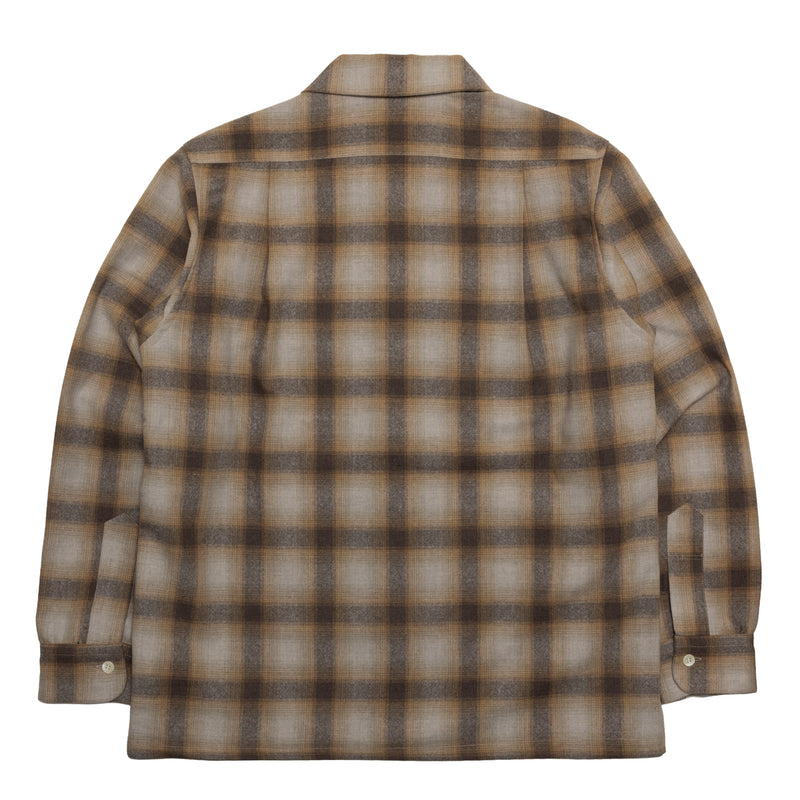 SUBCULTURE/PENDLETON/BERBERJIN /PLAID BOARD SHIRT / MOCA