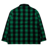 BUFFALO CHECK JACKET / GREEN×BLACK