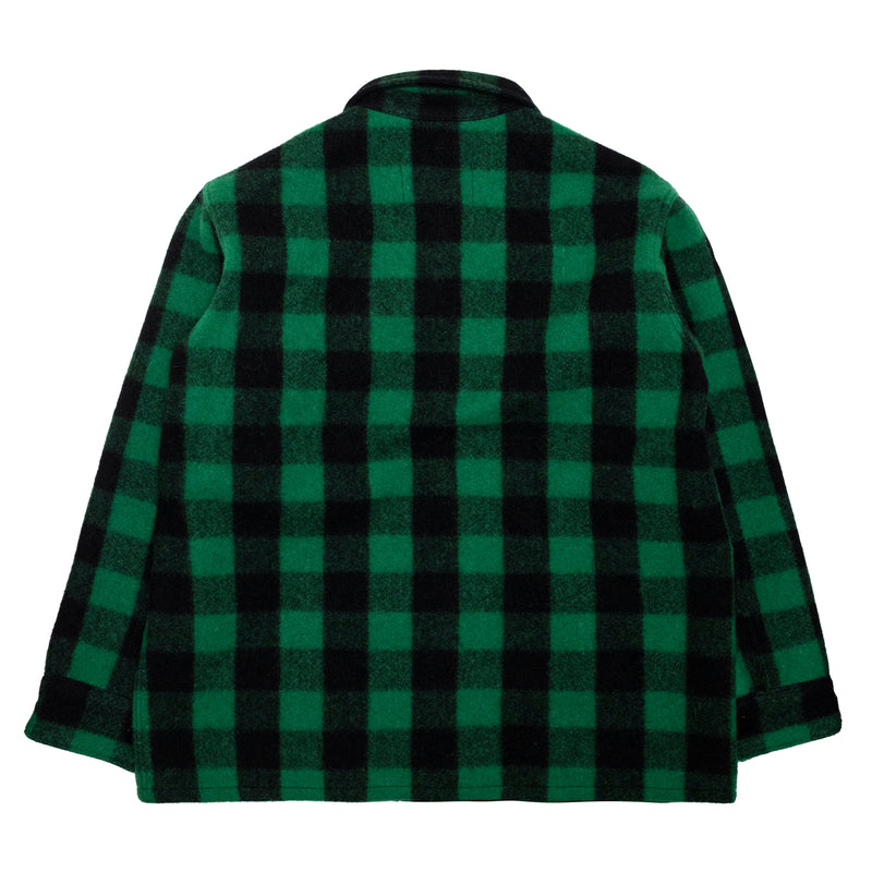 BUFFALO CHECK JACKET / GREEN×BLACK