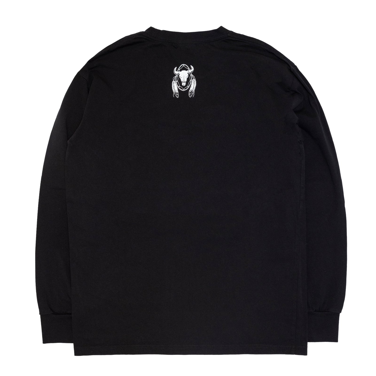 SKULL HORN LONGSLEEVE T-SHIRT / BLACK – SC WEB STORE