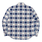 COTTON PRINT SHIRT / BLUE CHECK