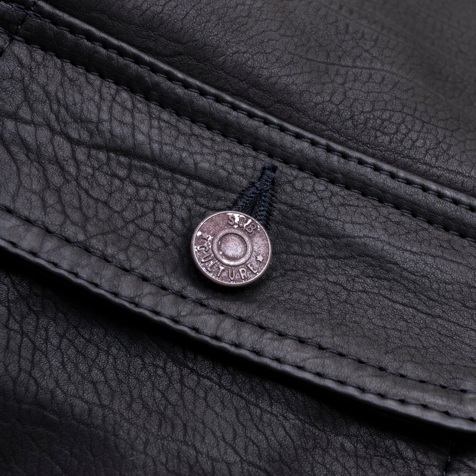 S07XX CALFSKIN LEATHER JACKET（IRON） / BLACK – SC WEB STORE