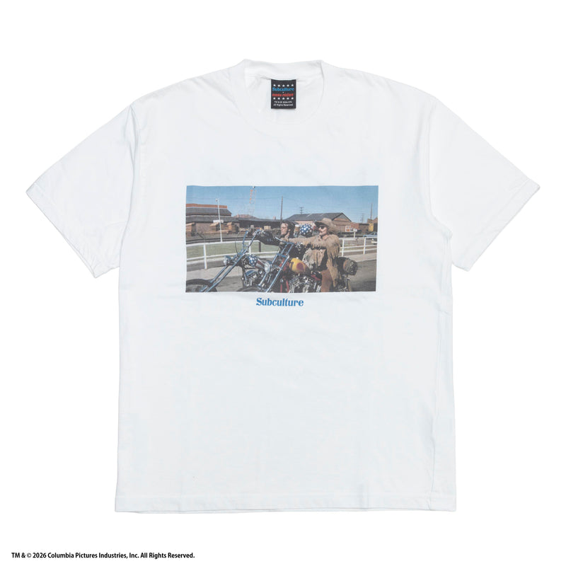 Subculture Easy Rider Tシャツ TYPE-CBODY EASY RIDER × SUBCULTURE T-SHIRT / CAPTAIN AMERICA&BILLY