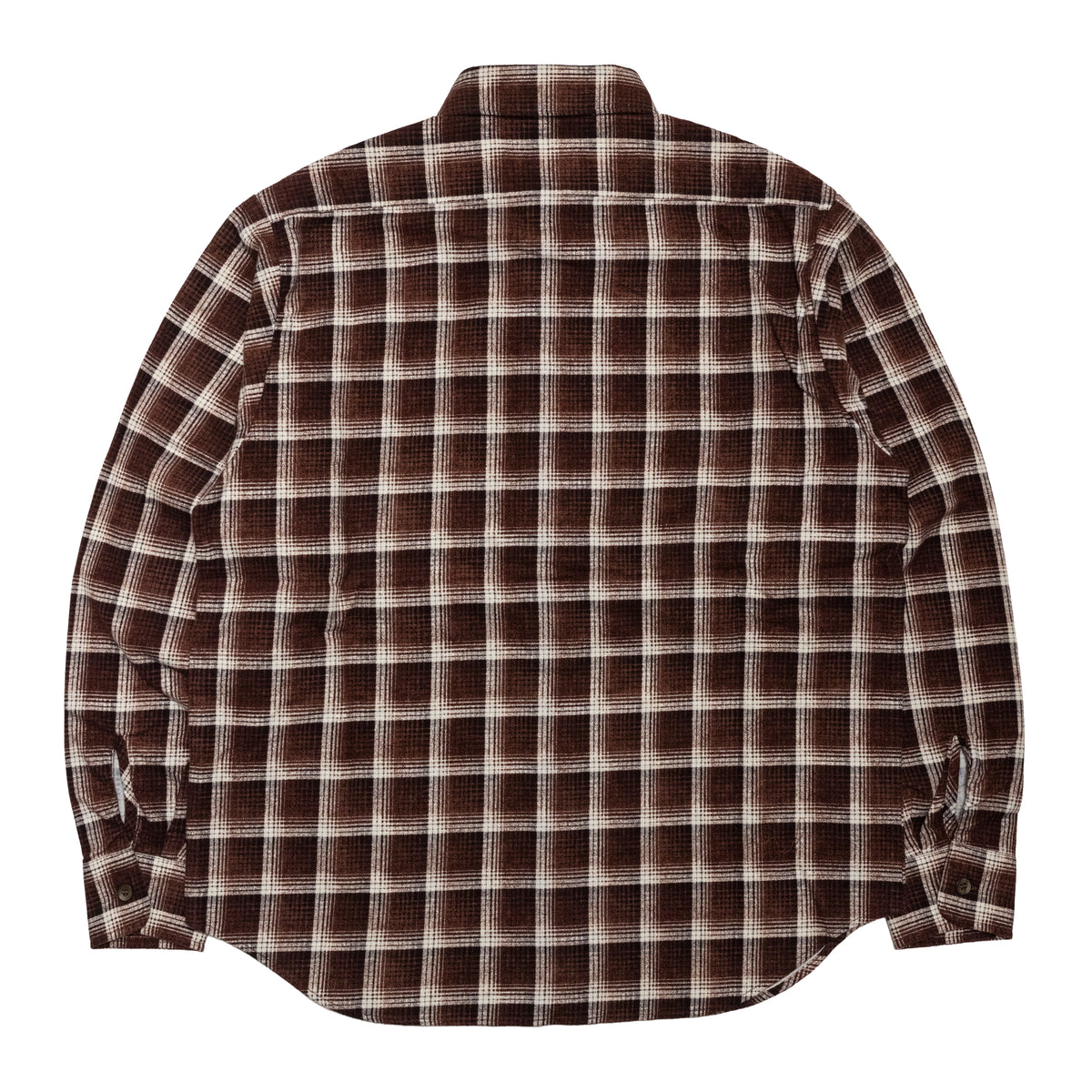 トップス SUBCULTURE COTTON CHECK SHIRT / BROWN IMG_5519_1200x.jpg?v=1755241987