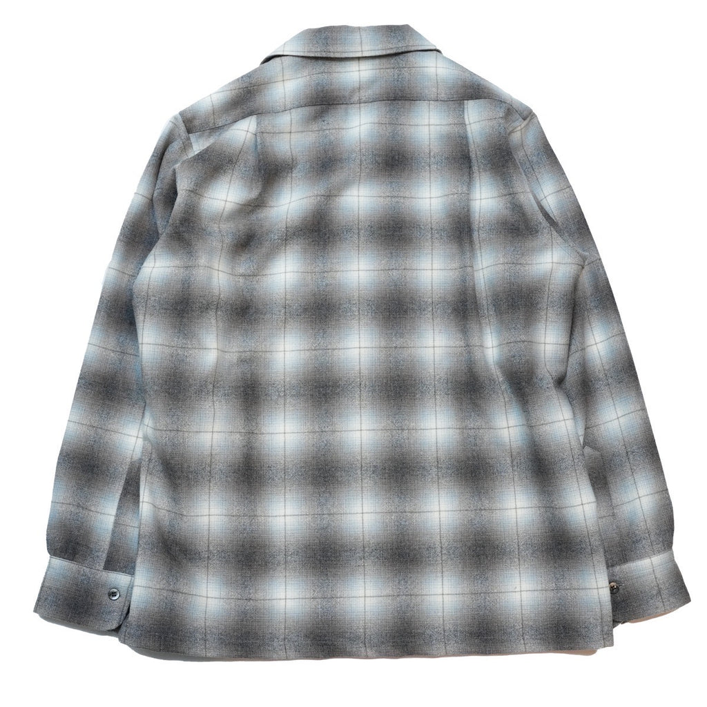 Subculture WOOL CHECK SHIRT IVORY木村拓哉